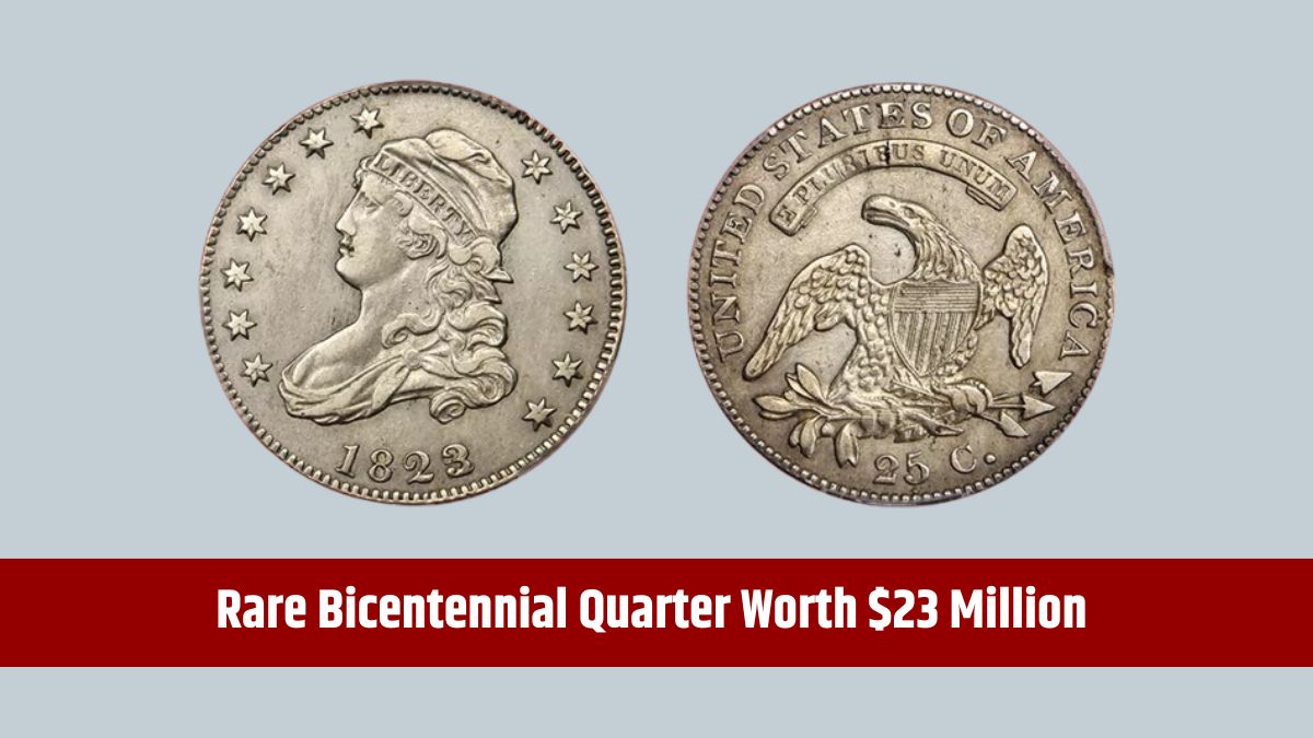 1823/2 Overdate Quarter